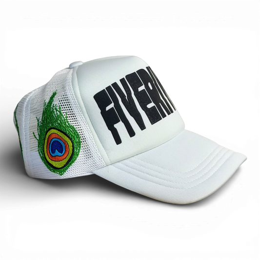 Morni/Peacock Hat White