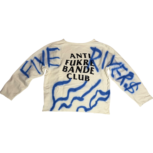 Hand Painted AFBC sweater